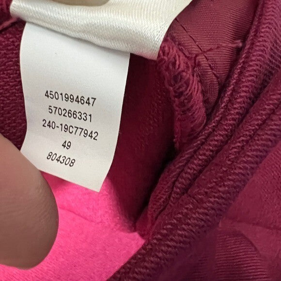 Chico's Perfect Stretch Slim Leg Regular Pink Button Detail Pants Sz3