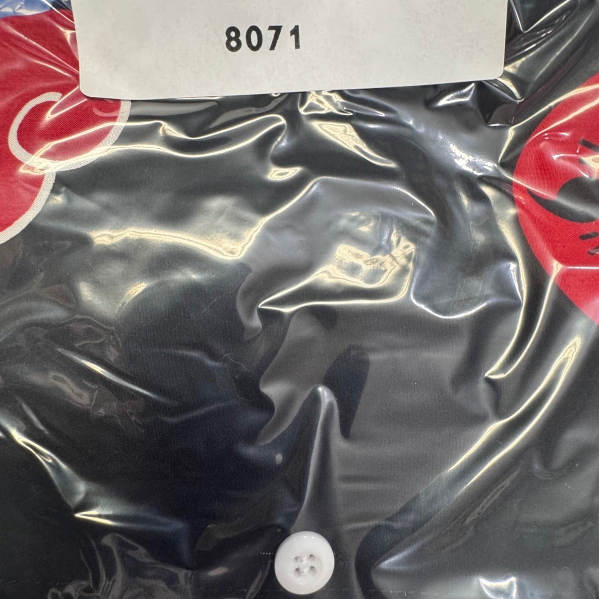 Naruto Shippuden Collection Rayon Button Up Shirt XL Akatsuki Clouds Sharingan