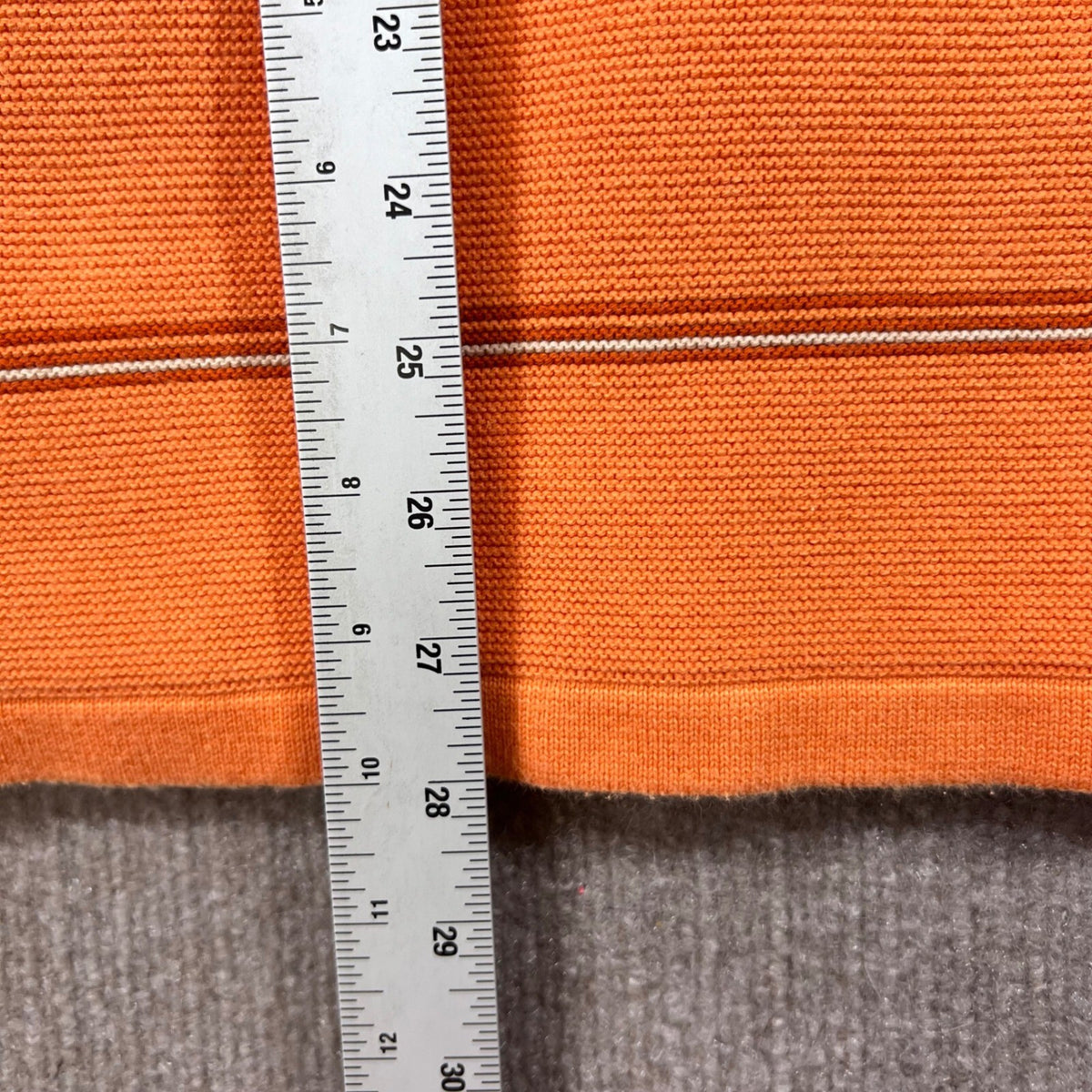 Vintage IZOD Striped Sweater Mens Medium Pullover Heavy Knit Made In Australia