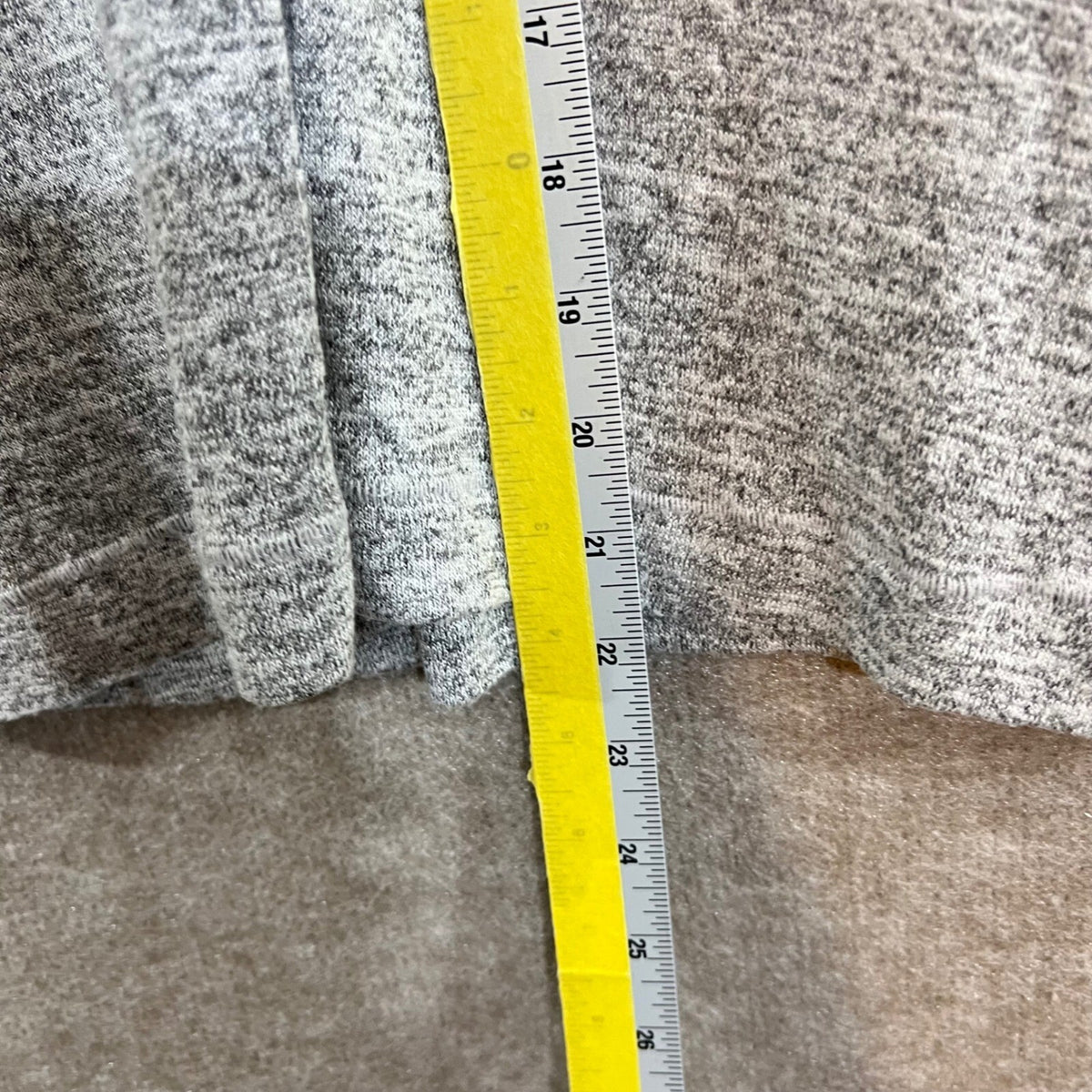Rag & Bone JEAN Knit Top Women XS V Neck Long Sleeve Heathered Casual Minimalist