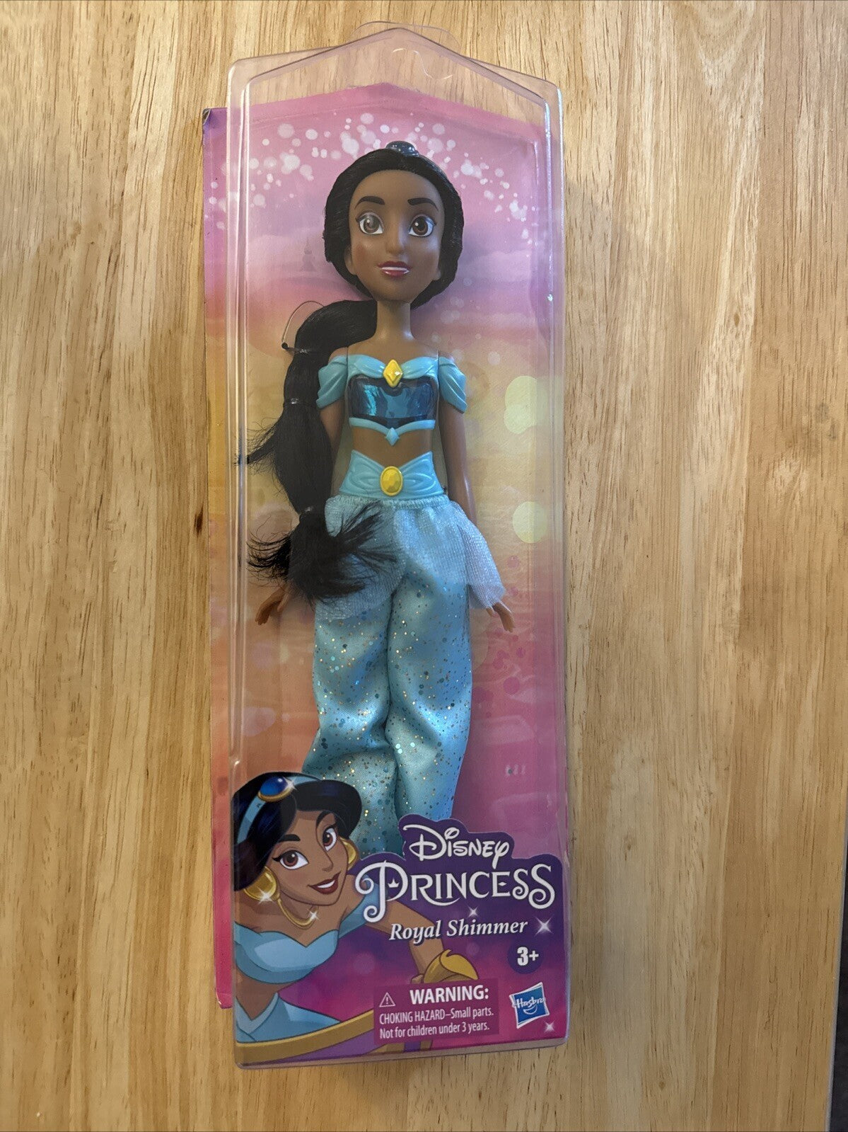 Disney Princess Royal Shimmer Jasmine Doll In Original Sealed Box-Box Has Dmg