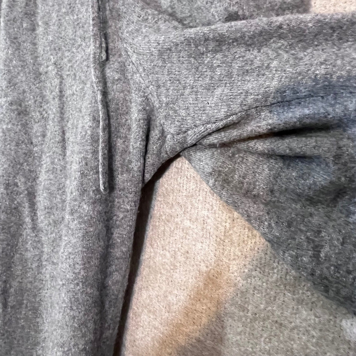 NAP Loungewear Joggers Womens Medium Gray Knit Drawstring Cashmere Blend Cozy