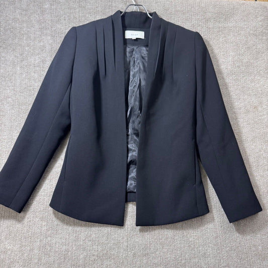 REISS Black Shawl Collar Blazer Jacket Women US Size 2