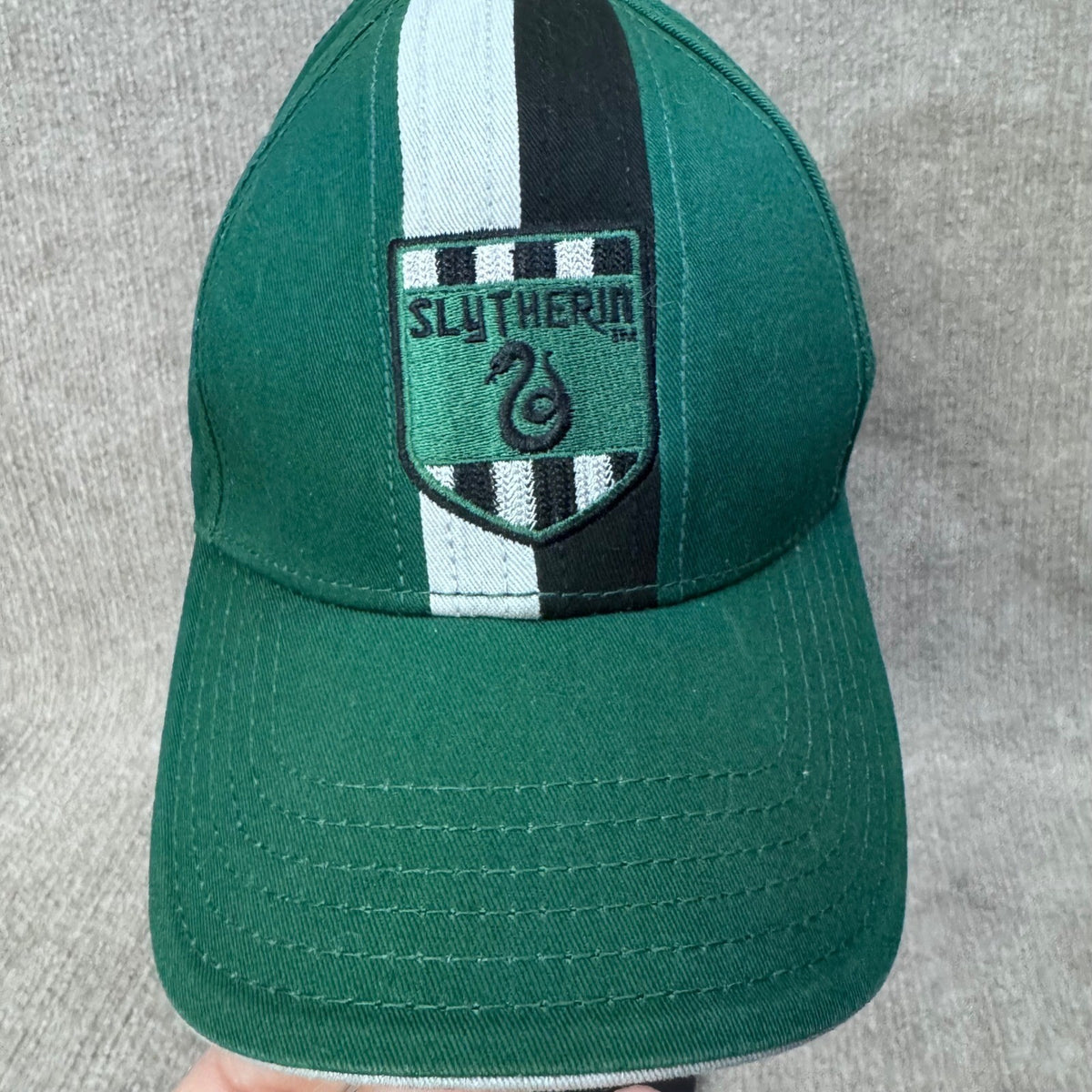 Wizarding World Harry Potter Slytherin Green Baseball Cap Universal Studios