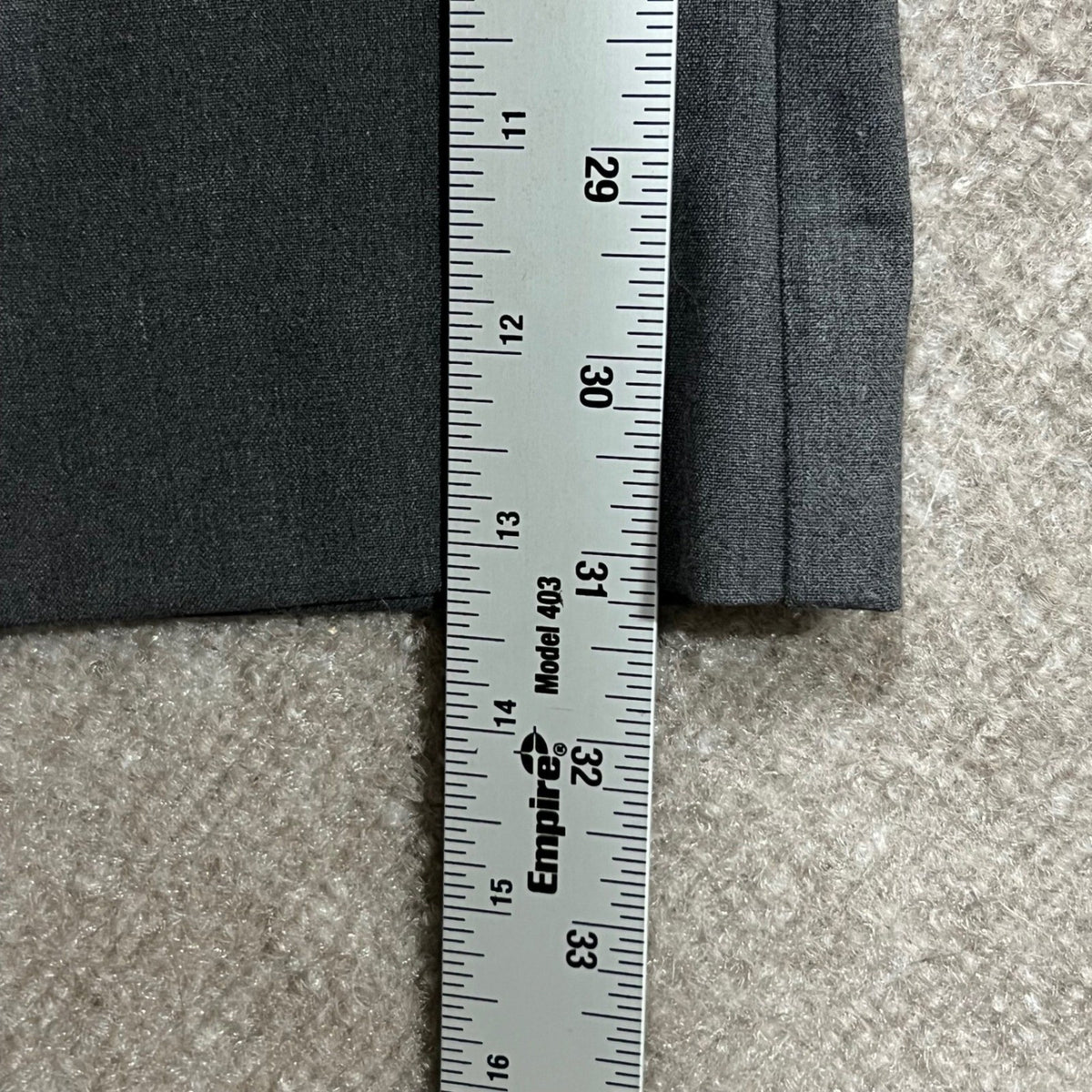 The Sophie Straight Fit Womens Gray Dress Pants Size 26