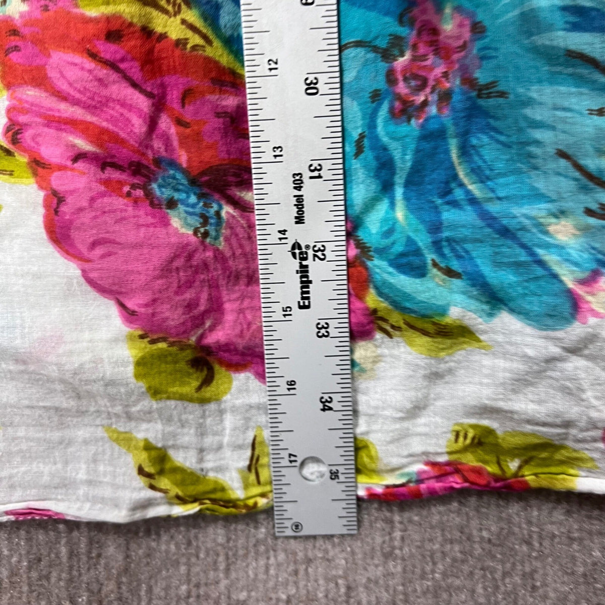 Maurices White Floral Print Scarf Wrap Shawl Oversized