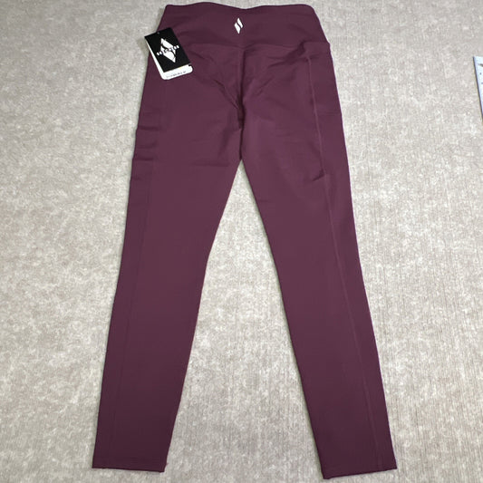 NWT Skechers GoWalk GoFlex Leggings Women’s Medium High Waisted Stretch Burgundy