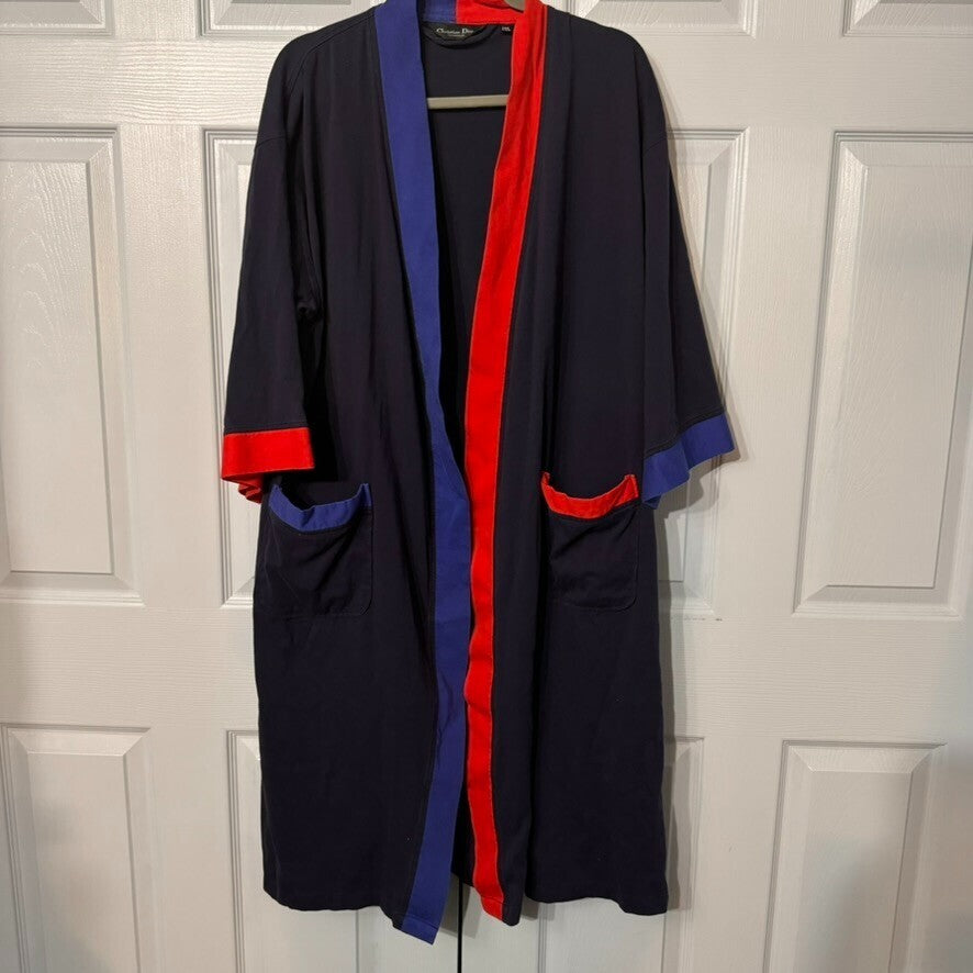 Vintage Christian Dior Monsieur Dressing Robe - No Belt