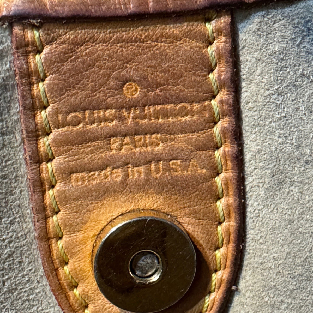 Louis Vuitton Galliera PM Monogram Canvas Shoulder Bag Brown Luxury SD1089 READ