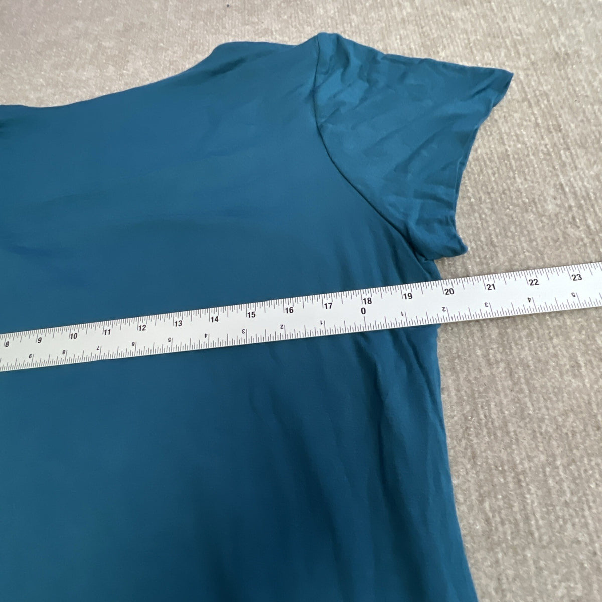 Boden Jersey Dress V Neck Flutter Sleeve Size Long 18 L Jeweled Gathered Stretch