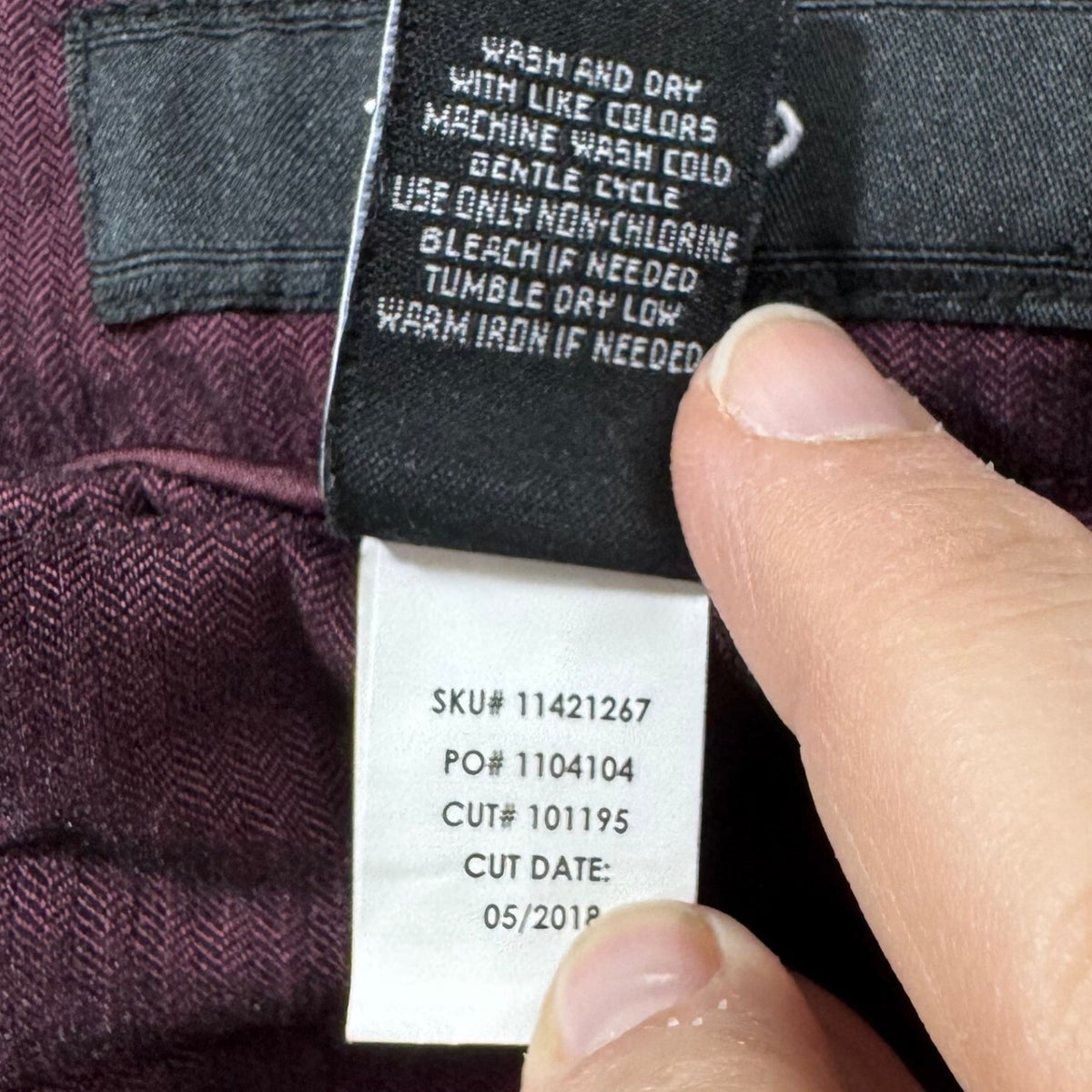 Torrid 18S Burgundy Herringbone Flare Dress Pants Women Casual Office Career