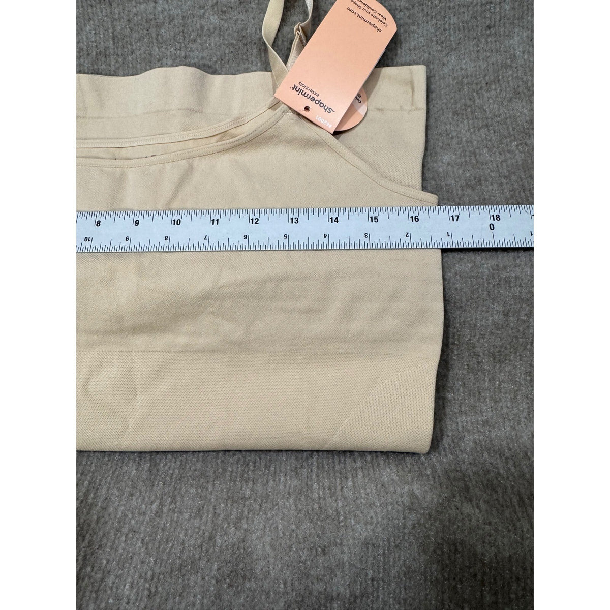 Shapermint Essentials All Day Everyday Scoop Neck Cami 3XL Beige Seamless