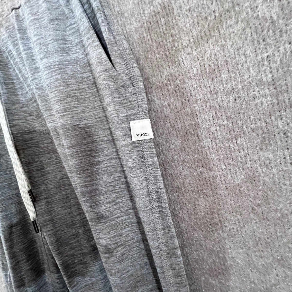 Vuori Lux Jumpsuit Womens Small Heather Gray Racerback Jogger Athleisure