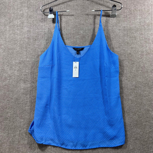 Banana Republic Classic Blue Print Tank Top Size S
