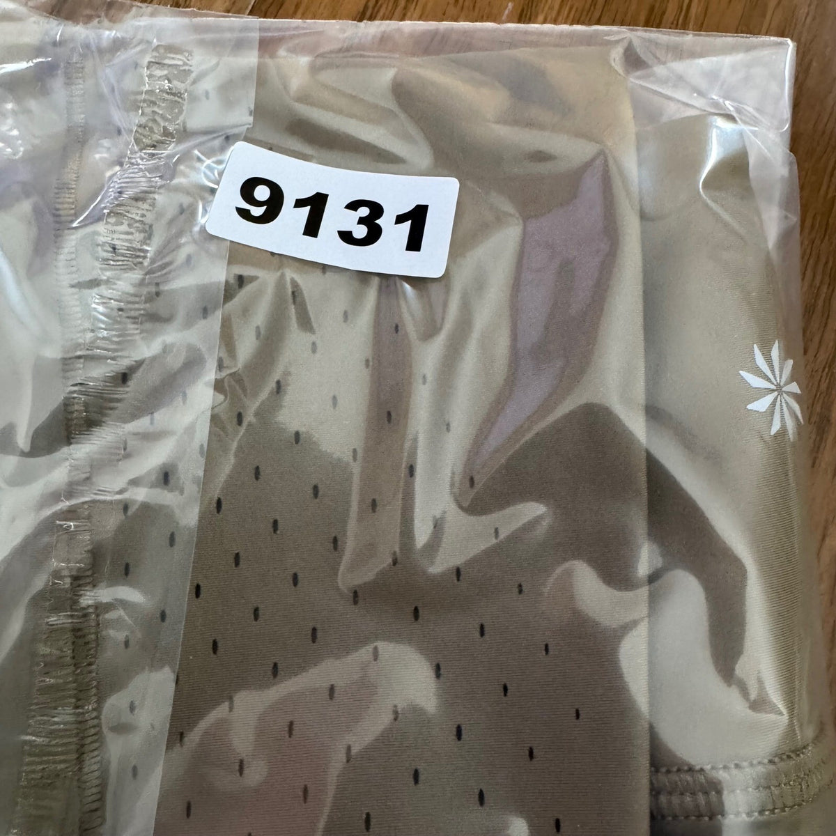 Athleta Interval Stash Lasercut 7/8 Tight Womens XS Brown Compression Leggings