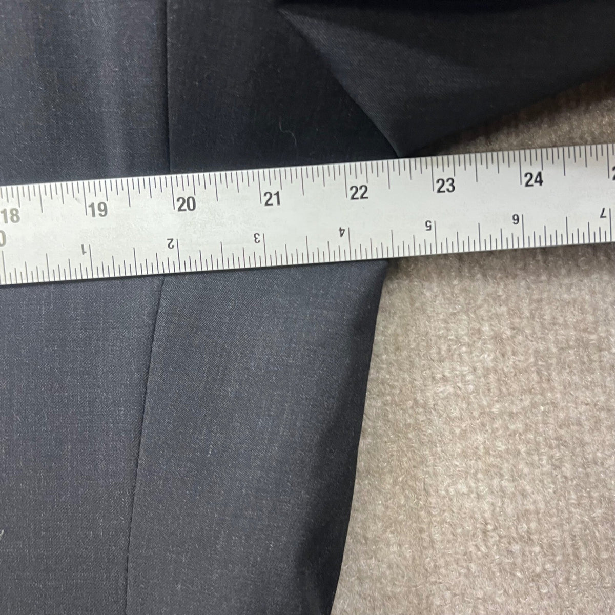 NWT Emanuel Ungaro Men Charcoal Solid Wool Blazer 42 Regular 3 Button SB