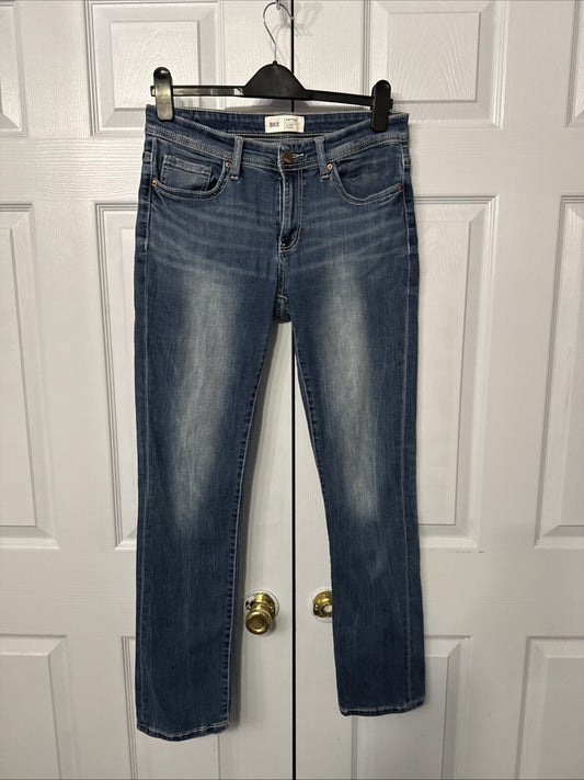 BKE Payton Men Jeans 28x31 Mid Rise Straight Stretch Mid Wash Faded