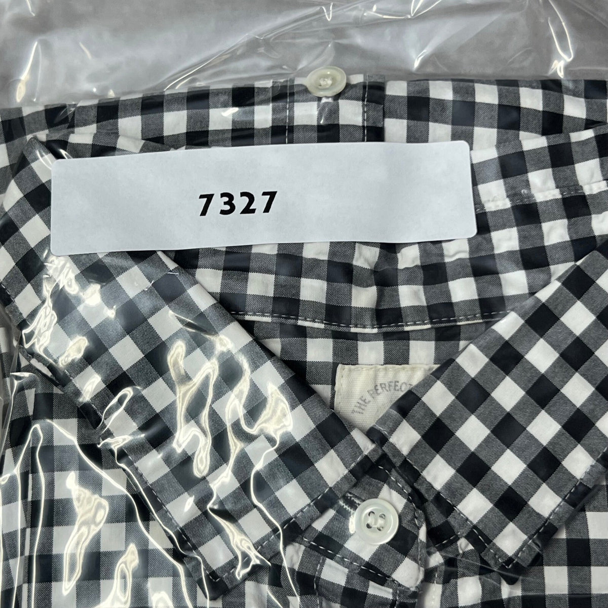 J.Crew The Perfect Shirt Women's Black White Gingham Check Button Down Top