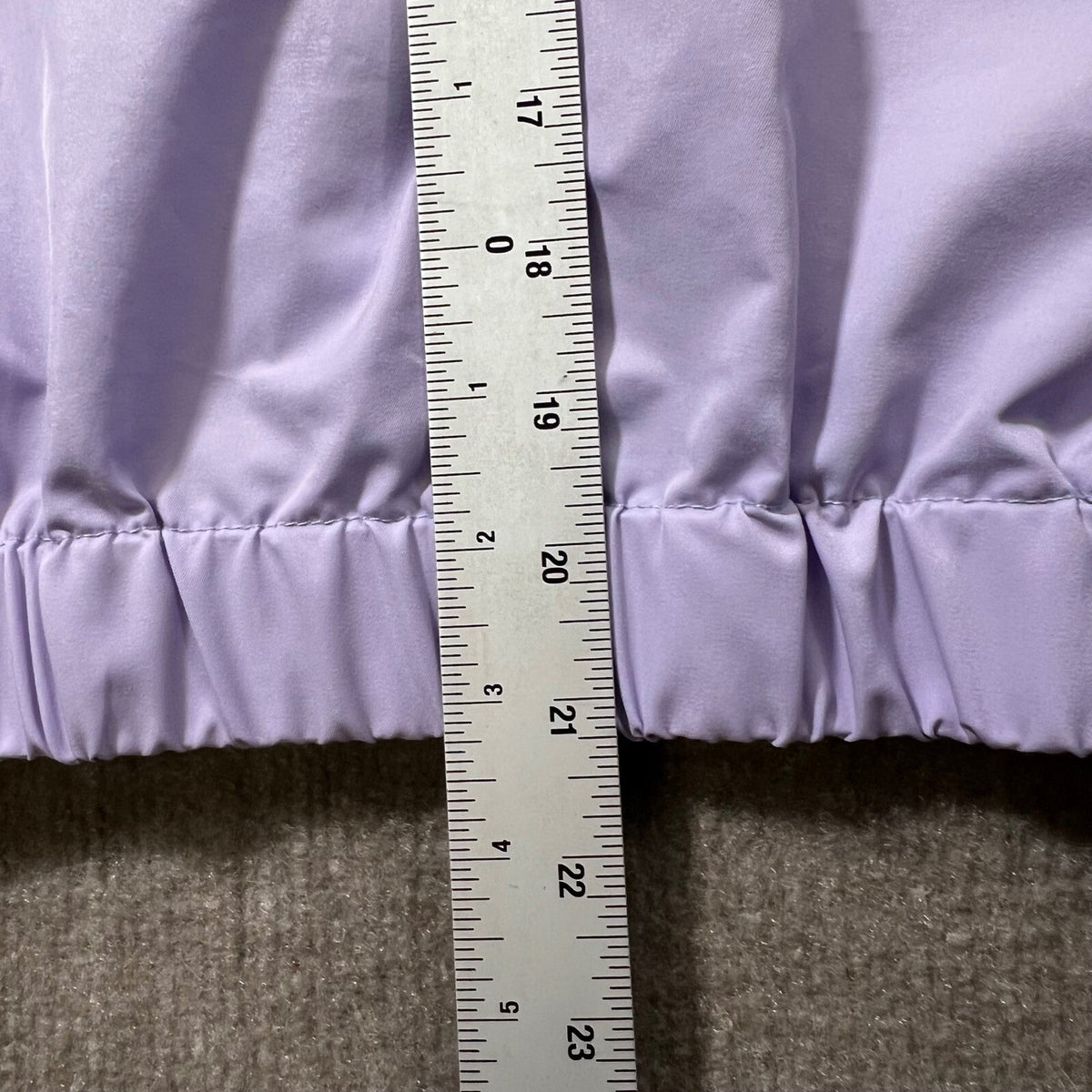 M.N.I Los Angeles Lavender Cropped Pullover Jacket Athletic XS