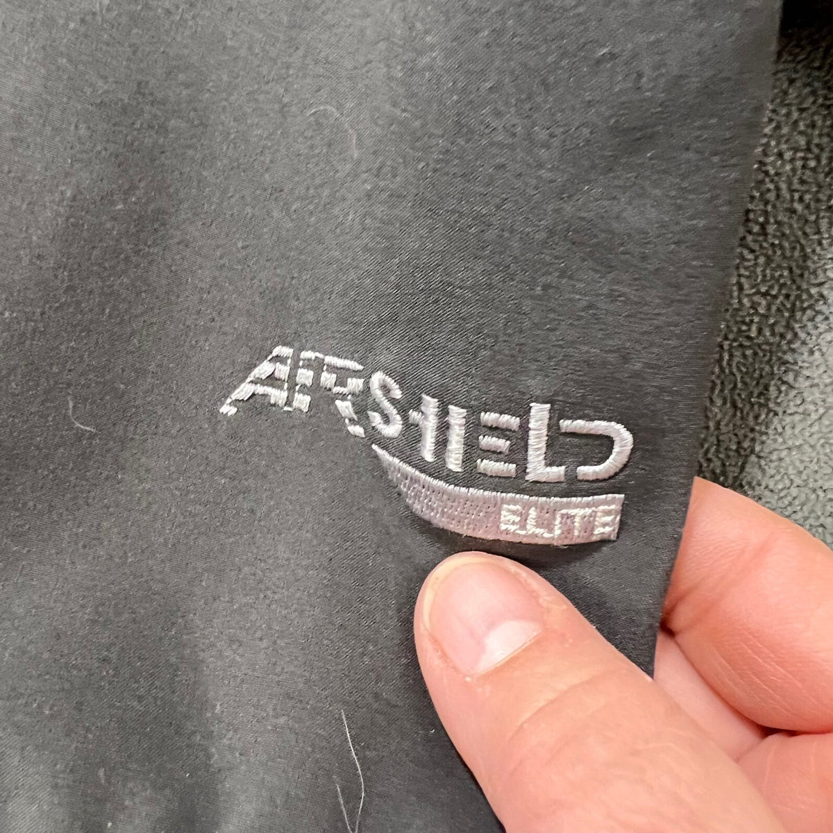 Mountain Hardwear Airshield Elite Fleece Lined Softshell Jacket Men M Gray