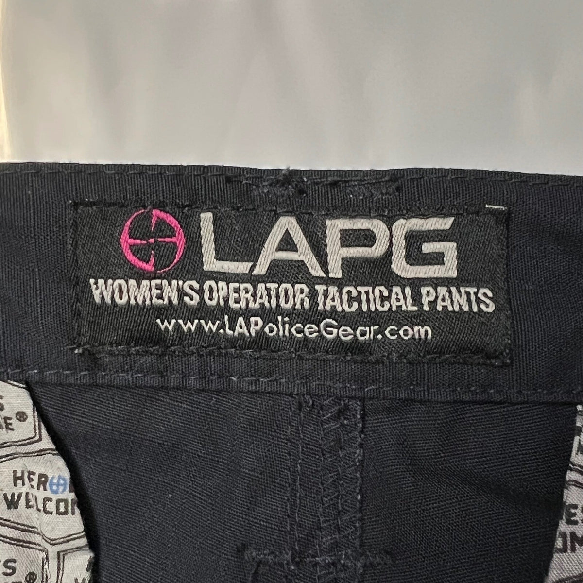 LAPG Women's Operator Tactical Pants Size 12 REG Dark Navy Blue Rip-Stop Cargo