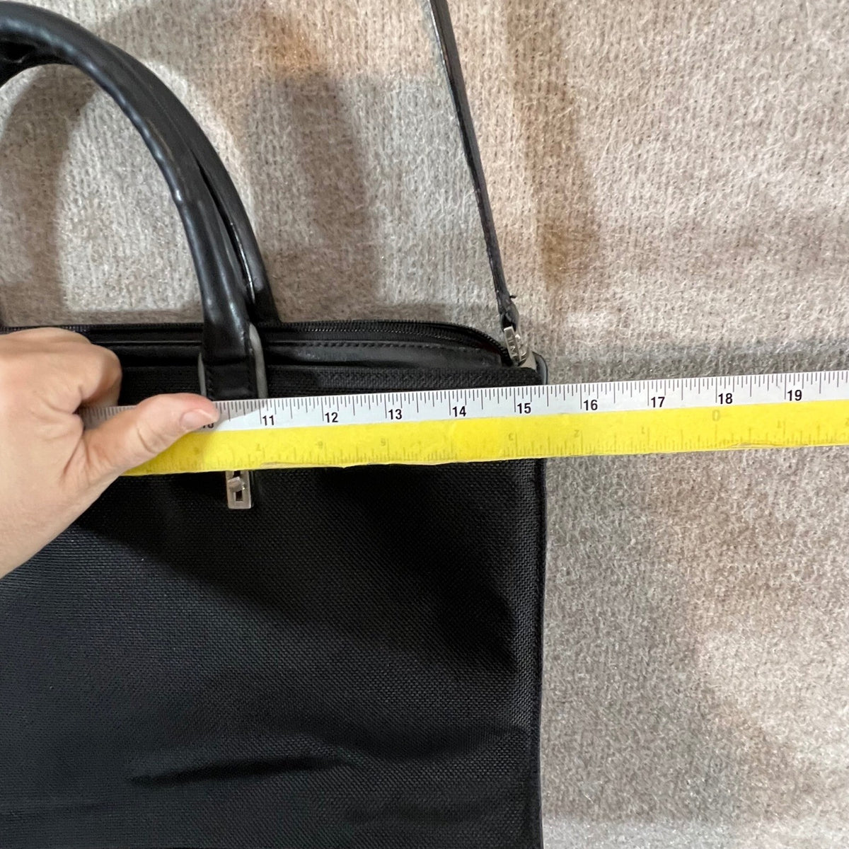 TUMI Ballistic Nylon Laptop Briefcase Business Bag Shoulder Strap Organizer