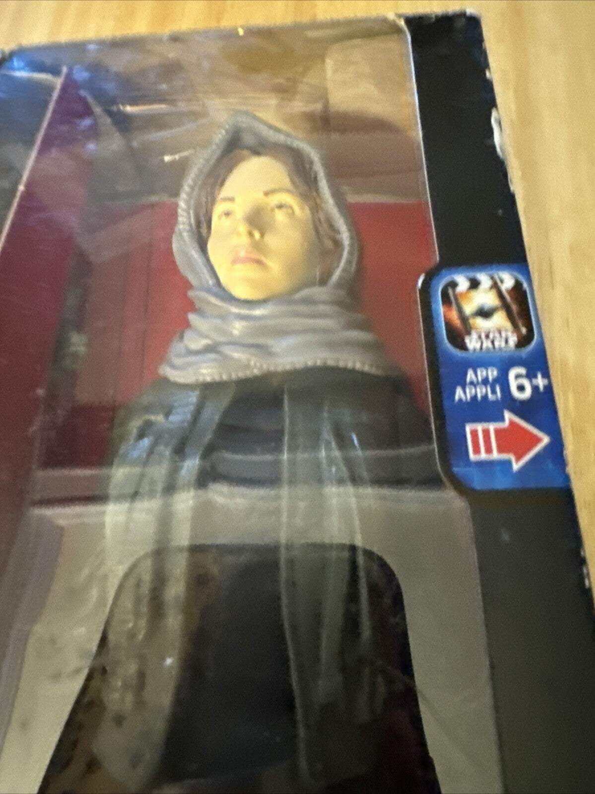 12 Inch Hero Series Star Wars Jyn Erso Jedha Rogue One Hero  2016 *Box Damage