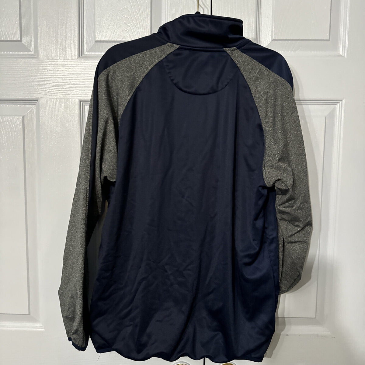 Seattle Seahawks Football Pullover Jacket L/G Half Zip Lightweight Coat