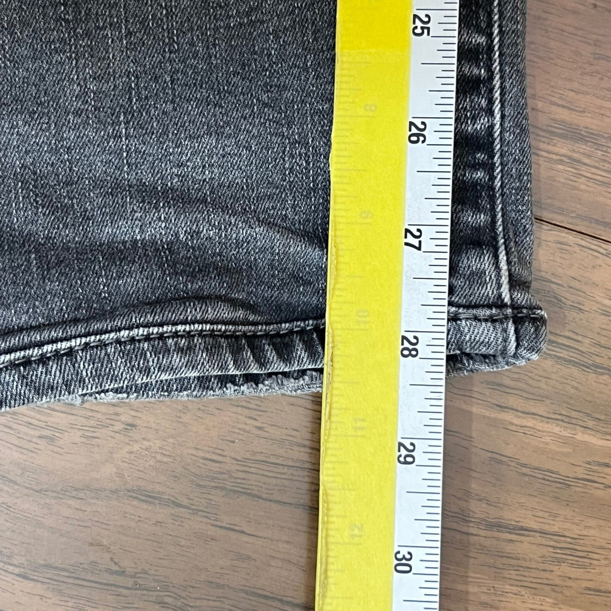 FRAME LHomme Slim Fit Jeans Mens 31x28 Ridgeford Gray Denim Stretch Casual