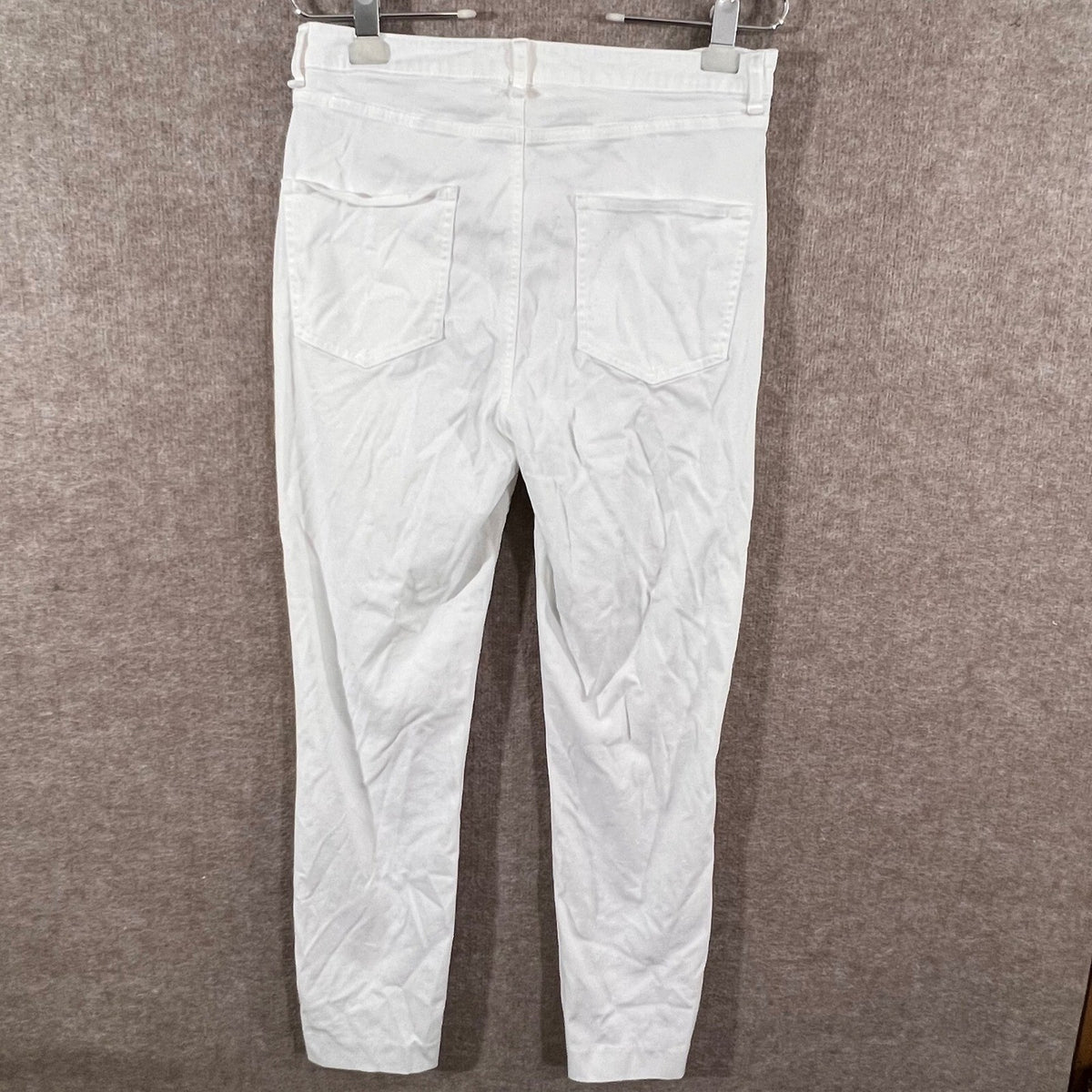 Peter Millar Skinny Jeans Womens 30 White Stretchy Minimalist