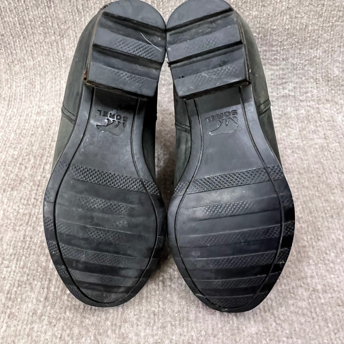 Sorel Womens Ankle Boots Black Leather Chelsea Style Size 7.5