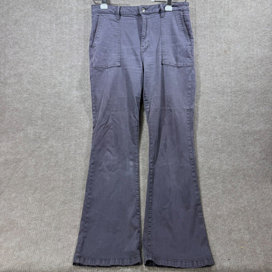 Pistola Women Gray Flare Leg Jeans Style Q6410TLT CLD Size 28
