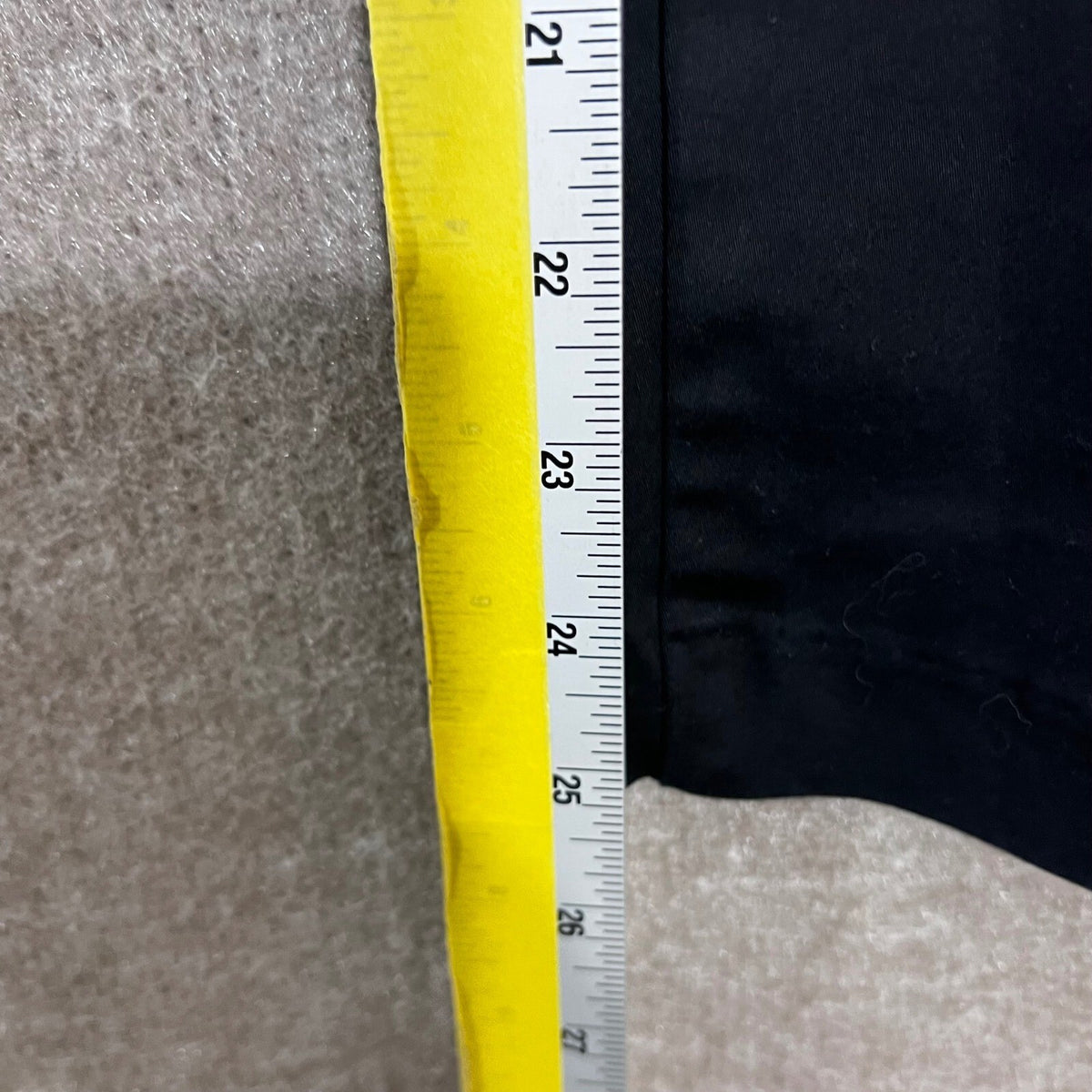 Liz Claiborne Emma Ankle Pants Women 4 Black Stretch Career Trousers Office