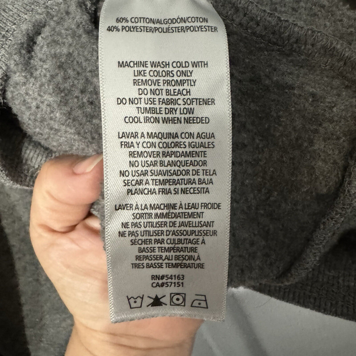 Calvin Klein Performance Hoodie Womens XL Gray Side Stripe Logo Athleisure