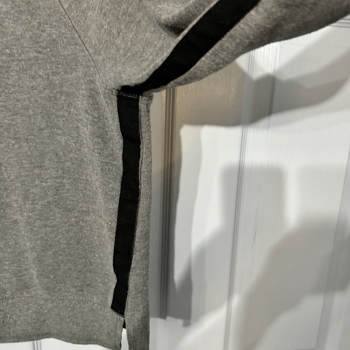 Calvin Klein Performance Hoodie Womens XL Gray Side Stripe Logo Athleisure