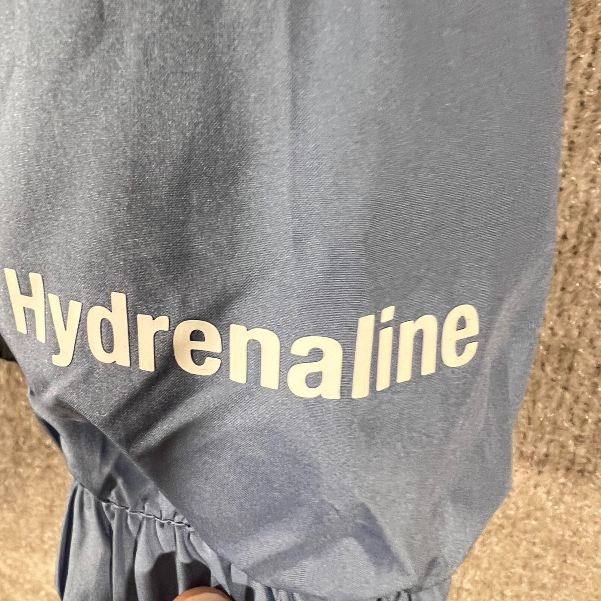 The North Face Hydrenaline Windwall Jacket Womens Small Blue Black Gorpcore