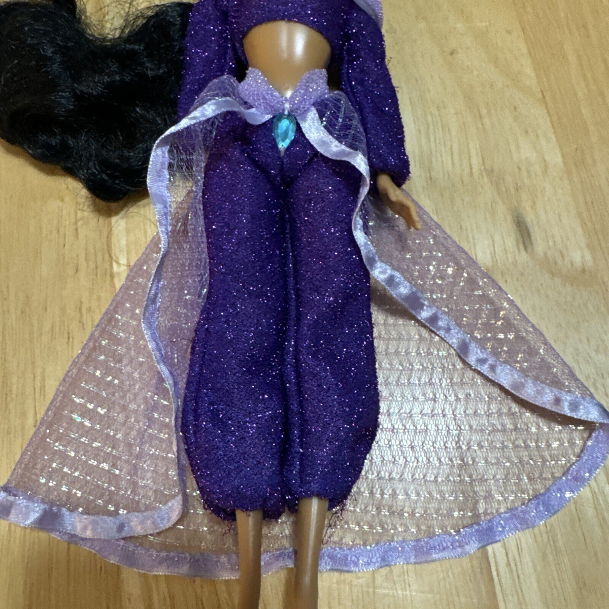 Vintage 90s Disney Store Exclusive Princess Jasmine Doll Purple-see Description