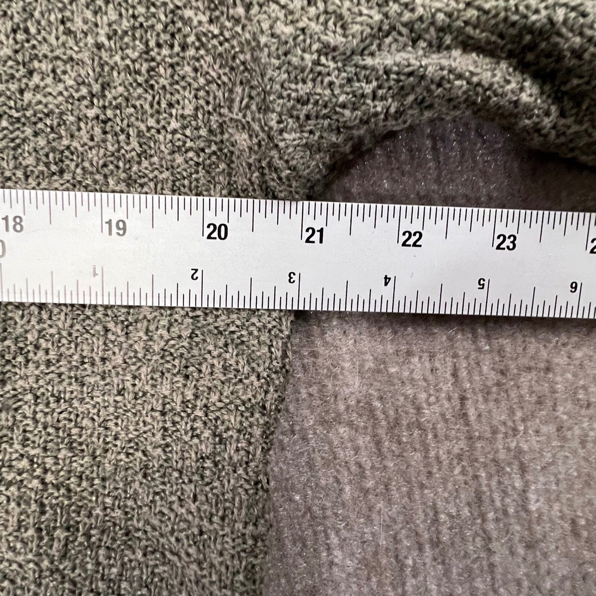 Vintage Knit Stitches Womens Sweater Large Gray Knit Long Sleeve Casual Pullover
