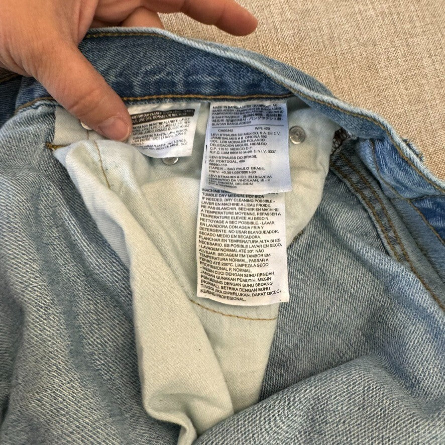 Levis 550 38x34 Jeans, Light Wash