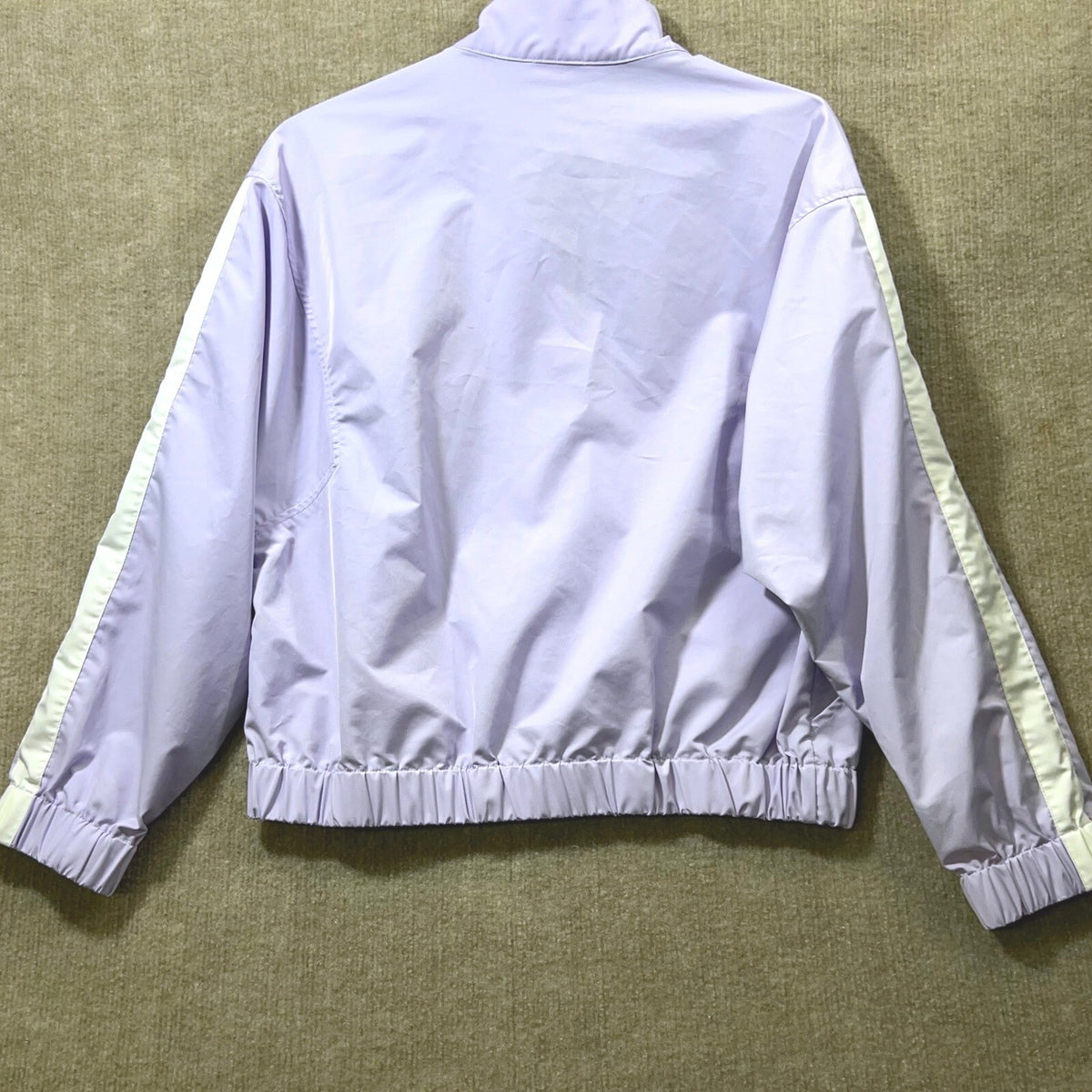 M.N.I Los Angeles Lavender Cropped Pullover Jacket Athletic XS