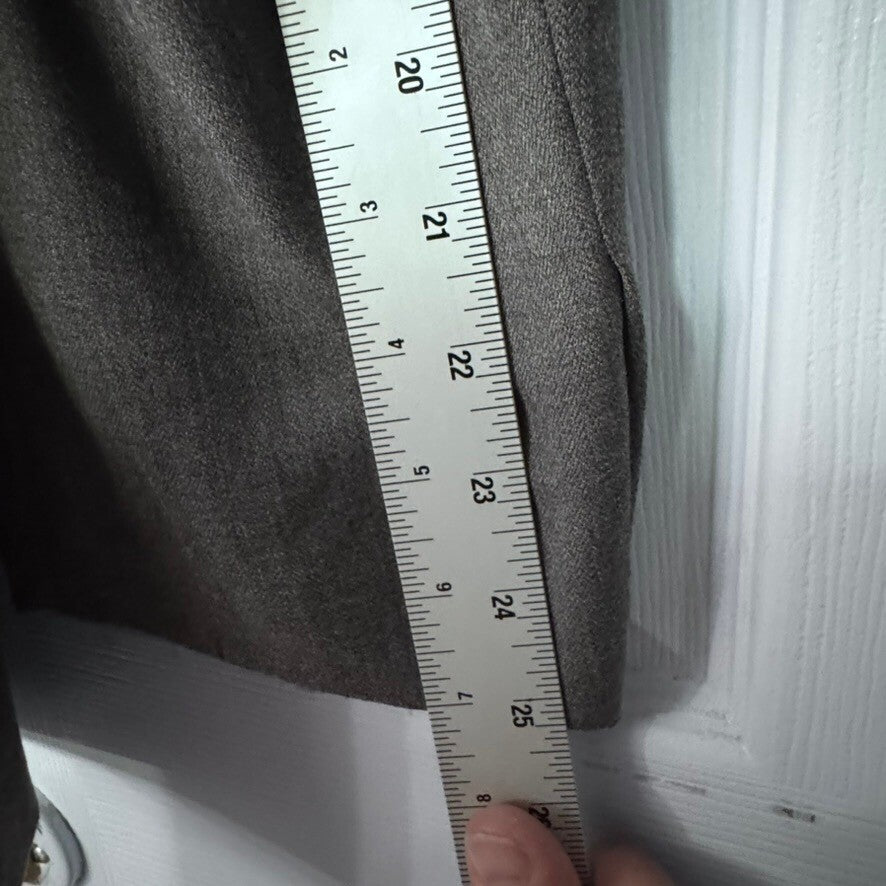 Nino Fenzi Men's Blazer 44S Gray Lanificio di Schio Merino Wool Sport Coat Italy