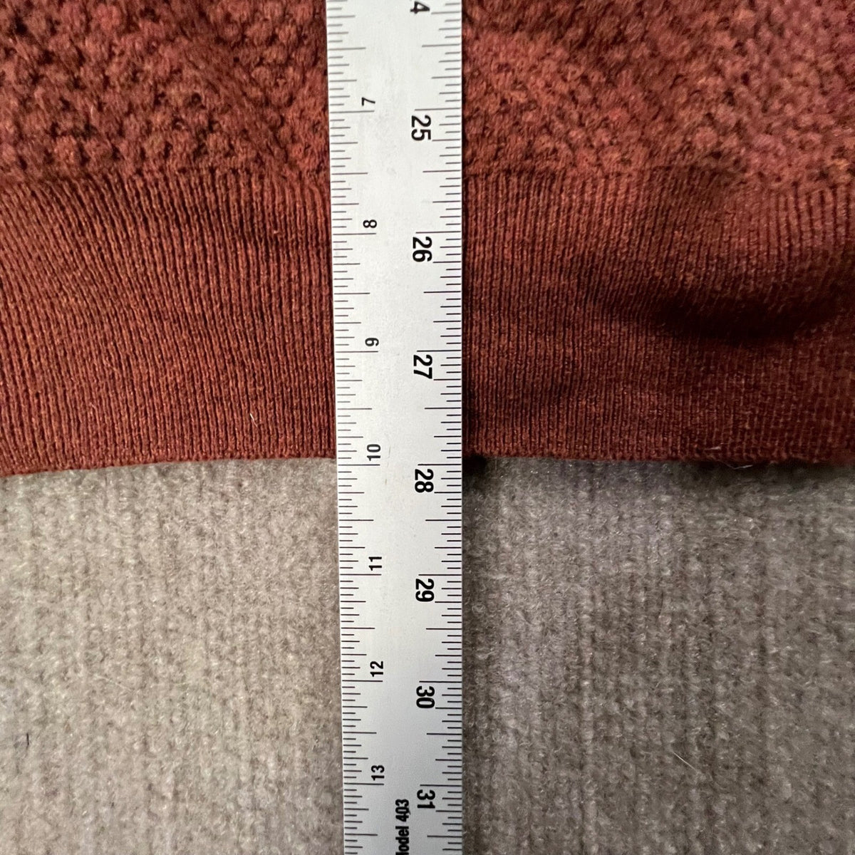 J.S.A Bank Reserve Mens 1/4 Zip Pullover Sweater Large Cotton Cashmere Blend