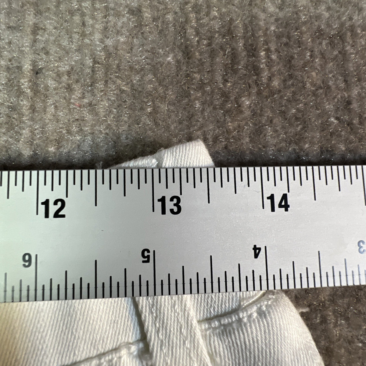 Betabrand Pants Womens Small Wide Leg Cuffed Career Stretch Pull On White