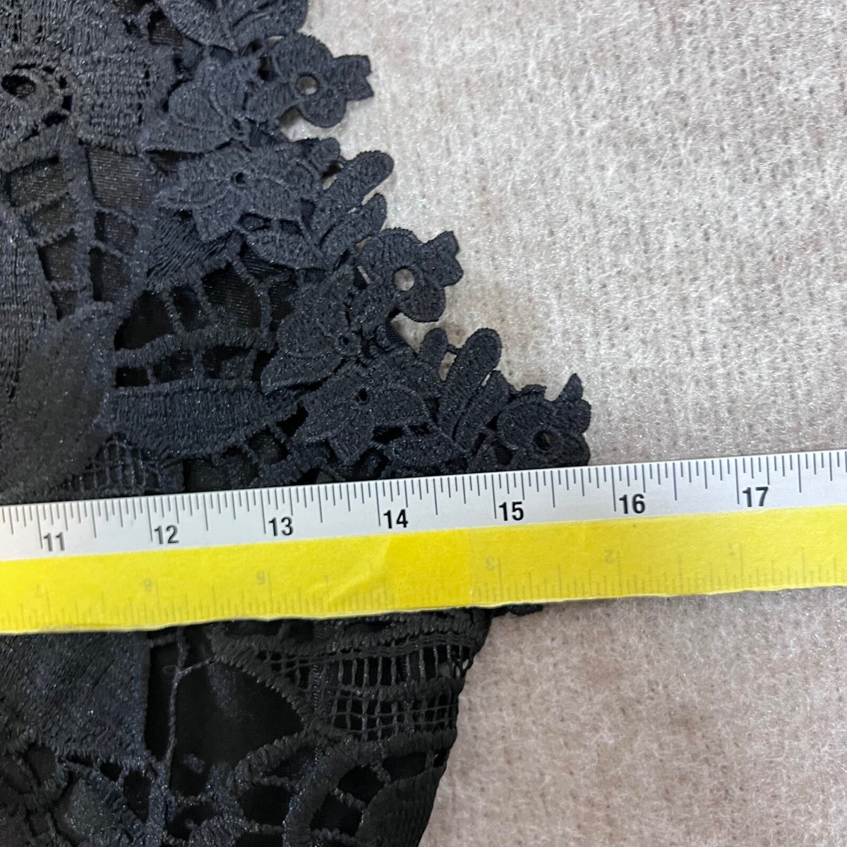 Unbranded Floral Lace Mesh Bodysuit Women Large Black Sleeveless Gothic Party