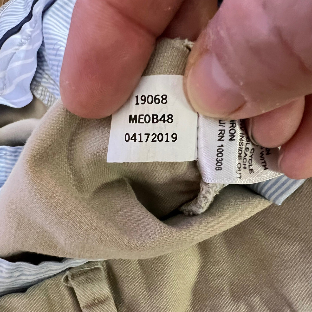 Peter Millar Chino Pants Mens 38x24 Pima Cotton Spandex Stretch Casual Preppy