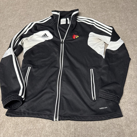 Adidas Clima Cool Athletic Jacket Women's M UofL Cards Cardinals Louisville