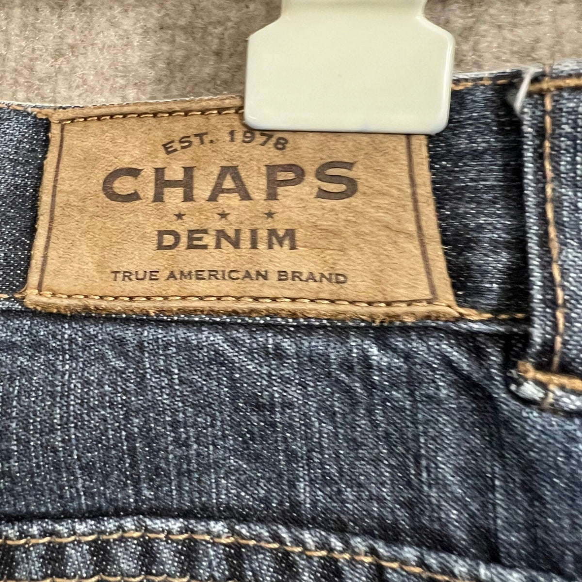 Chaps Denim Petite Delaney Straight Leg Jeans Womens 12P Bootcut