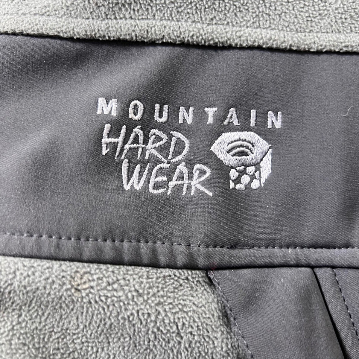 Mountain Hardwear Airshield Elite Fleece Lined Softshell Jacket Men M Gray