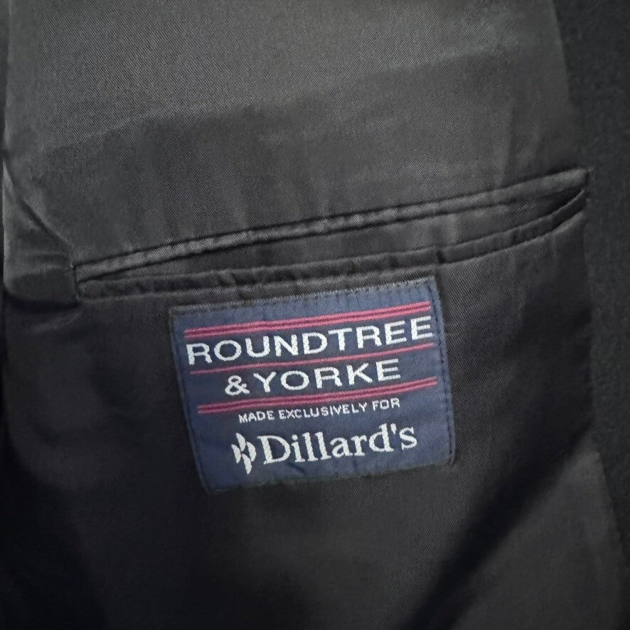 Rountdtree & Yorke Camel Hair 48R Blazer Jacket Business Casual Career