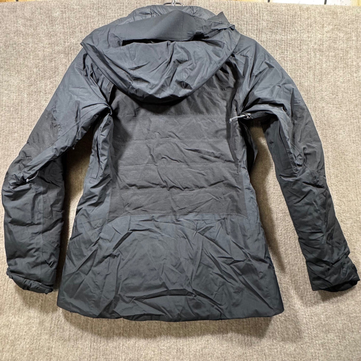 REI Stormhenge 850 Down Waterproof Breathable Jacket Women's XS Black